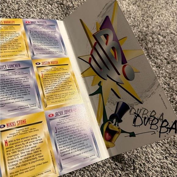 Uncut sheet of Sports Illustrated for Kids cards from Series 3 March 1997 - Picture 9 of 9